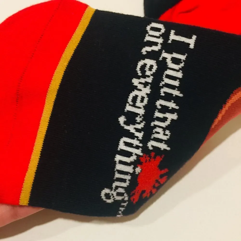 Frank’s Red Hot Sauce x Odd Sox Graphic Socks New